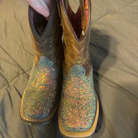 Other - Girls size 10 sparkly cowgirl boots